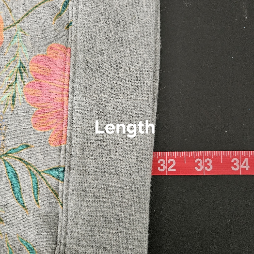 kate spade Gray Floral Long Sleeve Dress - Picture 6 of 11
